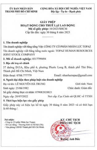 Giấy chứng nhận